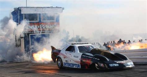 Wisconsin drag racer on the road to recovery after his car bursts into flames